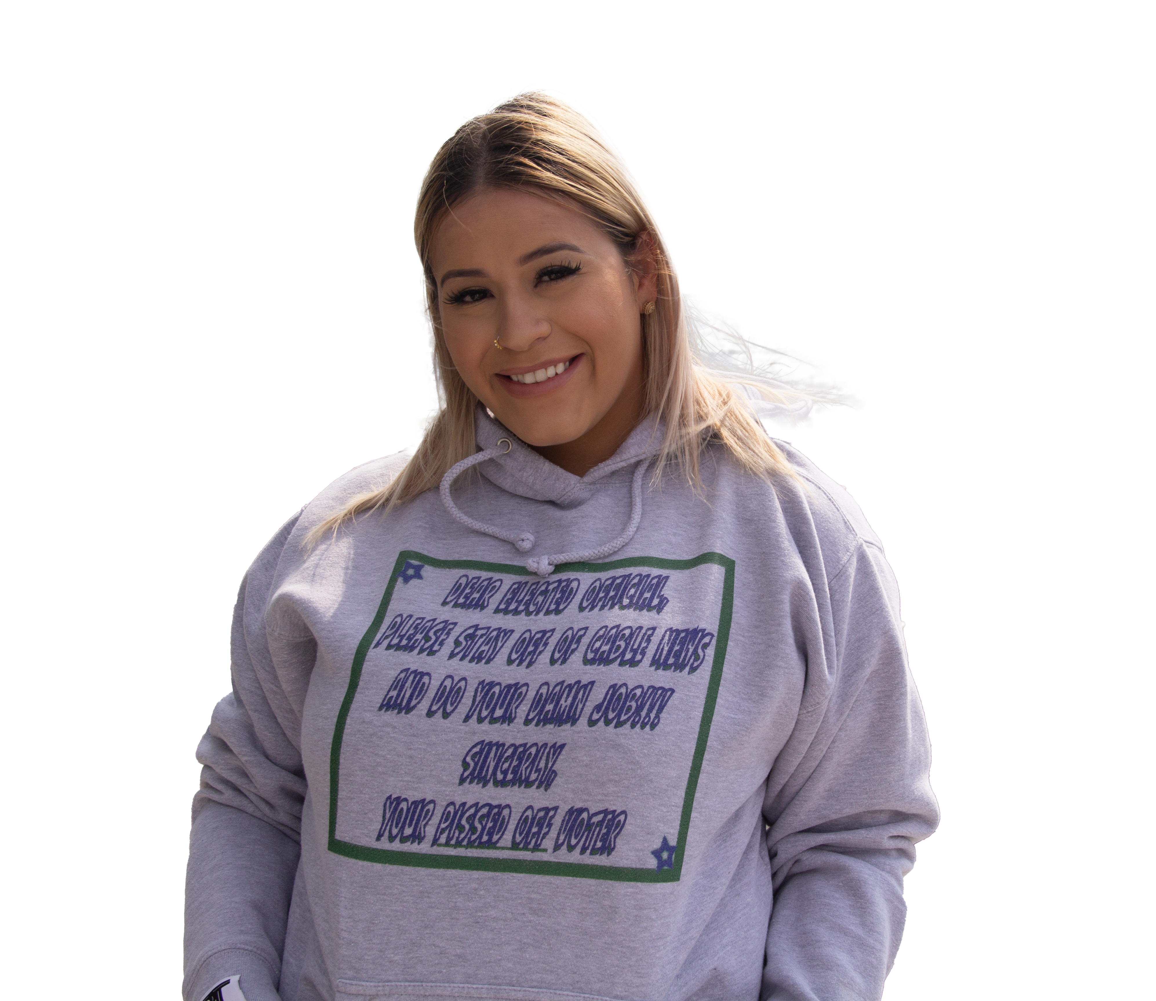 Dear Elected Official Heavyweight Pullover Hoodie